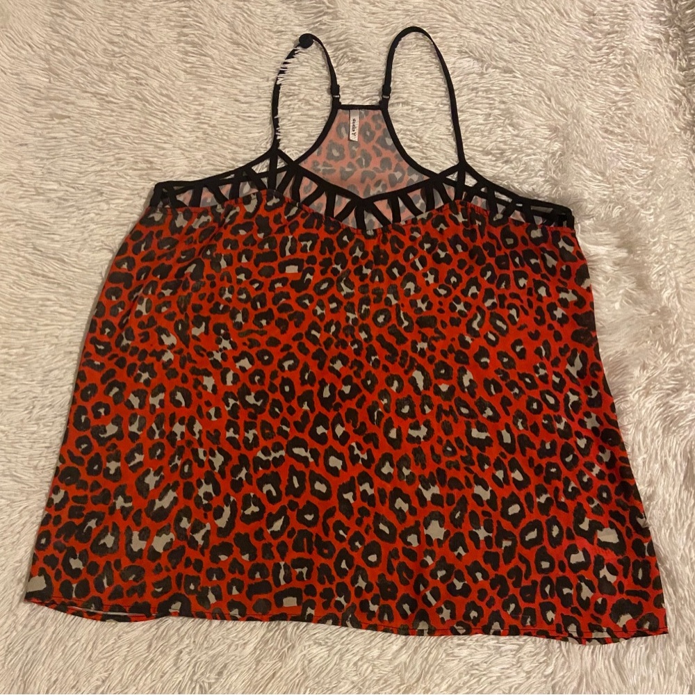 Leopard Print Women's Top
